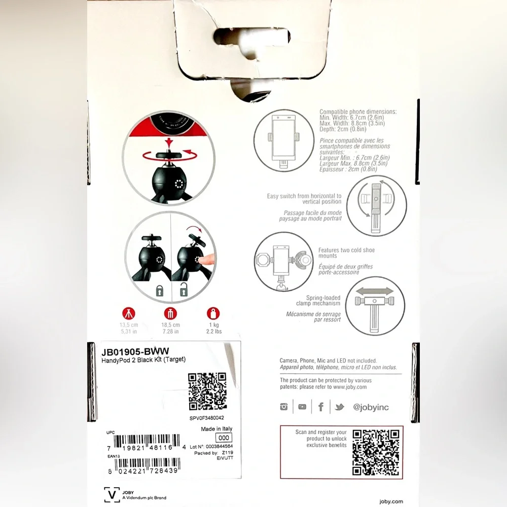 HandyPod 2 Kit - Black